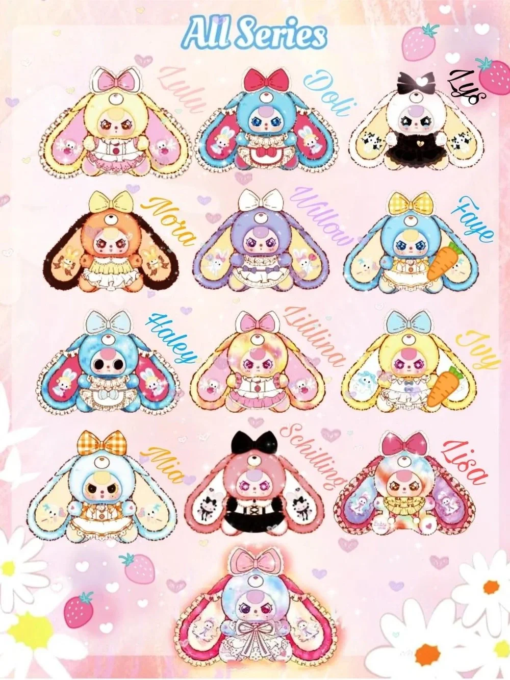 Baby Three 400% Lily Rabbit Town V5 Plush Doll